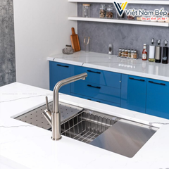 Chậu rửa bát chống xước Workstation Sink – Undermount Sink KN7644SU Dekor - Chính hãng KONOX