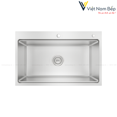 Chậu rửa bát chống xước Top Mount Sink KN8151TS Dekor Basic - Chính hãng KONOX