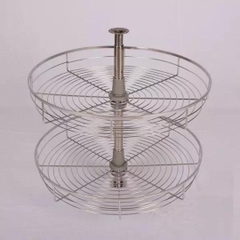 Mâm xoay GROB GV304-360A/360B góc 360 inox 304, nan dẹt - Hàng chính hãng GROB