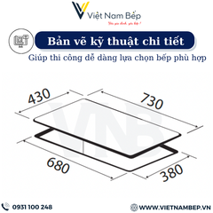 Bếp ga đôi KAFF KF-670 - Bảo hành chính hãng 3 năm