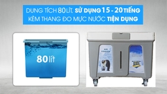 Máy quạt làm mát hơi nước 80L Hakari HK-8600 - Phím cơ - Chính hãng