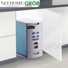 Thùng gạo GROB RB - 18.1/18.4 âm tủ ray kéo - Hàng chính hãng GROB