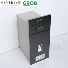 Thùng gạo GROB RB- 250BF/260BF/260WF/300BF/300WF mặt gương - Hàng chính hãng GROB