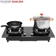 Bếp gas đôi SAKURA SG-2530GB - Chính hãng