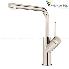 Vòi rửa bát dây rút Artan Nickel - Chính hãng KONOX