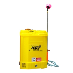 Máy phun thuốc trừ sâu, côn trùng điện KCT KCT16D-ắc qui Vàng
