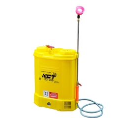 Máy phun thuốc trừ sâu, côn trùng điện KCT KCT20D-ắc qui Vàng