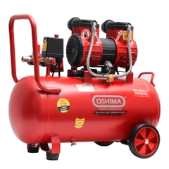 Máy nén khí Oshima 40L 3.0HP Đỏ Điện 1 pha (có dầu, nhanh, dây đồng)