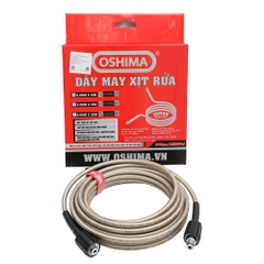 Dây xịt rửa Oshima 6.0mm x 10M Xám