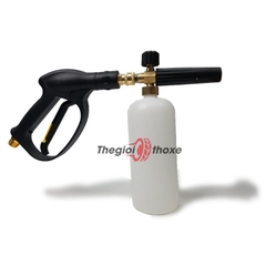 Bình tạo bọt tuyết gắn súng phun rửa xe