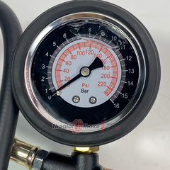 Đồng hồ bơm lốp xe máy, ô tô - Tuosen (mặt dầu)