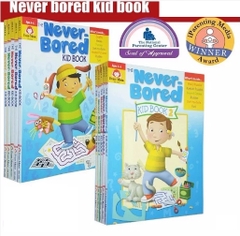 The Never Bored Kid Book (Sách nhập) - 10 quyển