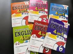 Challenging 4 in 1 english - 6 quyển (Sách nâng cao toán sing)