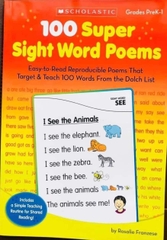 Sight word - Bộ 4q + 2q có file MP3