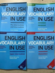 English Vocabulary In Use - Trọn bộ 4 quyển