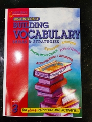 Building vocabulary skills and strategies - 6 quyển