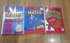 Toán Sing - Grade 5 (Phù hợp với bé lớp 5) - Complete maths guide, Step by step math, Challenging 4 in 1 maths - Bộ 3 quyển