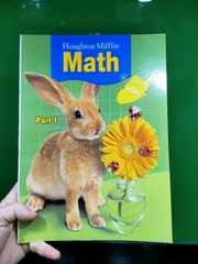 SÁCH TOÁN MỸ Houghton Mifflin - Grade K - Dành cho các bé mầm non