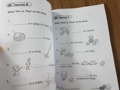 Vocabulary for Kindergarten (Bò) + Complete Book on Preschool English (Rùa) + Kinder garten comprehension (Cừu) - 3 quyển