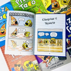 🎉 PIZZA & TACO – Bộ truyện cười “ngon mắt, vui miệng”, giúp bé mê đọc tiếng Anh! 🍕🌮