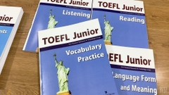 COMBO LUYỆN TOEFL JUNIOR 5 CUỐN KÈM FILE NGHE VÀ ĐÁP ÁN