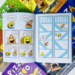 🎉 PIZZA & TACO – Bộ truyện cười “ngon mắt, vui miệng”, giúp bé mê đọc tiếng Anh! 🍕🌮