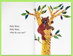 Brown Bear, Brown Bear, what do you see? - Eric Carle - Bear - Bộ 4 quyển+ File mp3