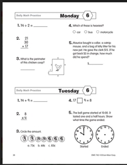 Daily Math Practice - 6 quyển