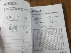 Vocabulary for Kindergarten (Bò) + Complete Book on Preschool English (Rùa) + Kinder garten comprehension (Cừu) - 3 quyển
