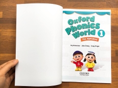 Oxford Phonics World level 1 (Sách nhập) - Bộ 2 quyển tặng kèm file nghe và video