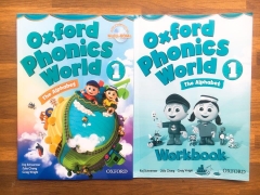 Oxford Phonics World level 1 (Sách nhập) - Bộ 2 quyển tặng kèm file nghe và video