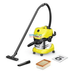 Máy Hút Bụi Khô Và Ướt Karcher WD 4 Premium - Hàng chính hãng thương hiệu của Đức