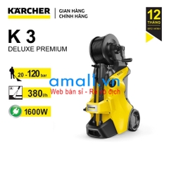 MÁY LÀM SẠCH ÁP LỰC CAO KARCHER K3 DELUXE PREMIUM, HÀNG CHÍNH HÃNG THƯƠNG HIỆU ĐẾN TỪ ĐỨC