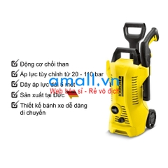 MÁY LÀM SẠCH ÁP LỰC KARCHER K2 POWER CONTROL CAR & HOME, HÀNG CHÍNH HÃNG NHẬP KHẨU TỪ ĐỨC