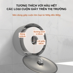 Hộp đựng giấy vệ sinh treo tường Interhasa E51023