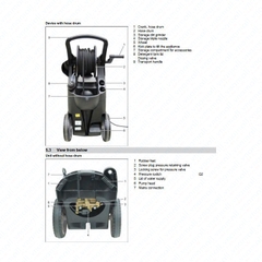 MÁY PHUN XỊT RỬA ÁP LỰC CAO KARCHER HD 10/25-4 S - 9.2KW, 380V, HÀNG CHÍNH HÃNG THƯƠNG HIỆU CỦA ĐỨC