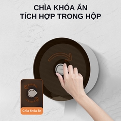 Hộp đựng giấy vệ sinh treo tường Interhasa E51023