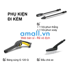 MÁY LÀM SẠCH ÁP LỰC CAO KARCHER K2-360, Hàng chính hãng thương hiệu từ Đức