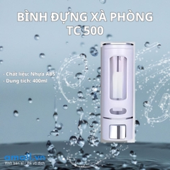 Bình đựng xà phòng bằng nhựa ABS 500ml TC 500