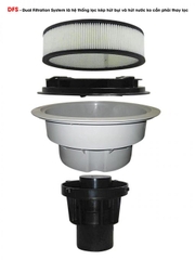 Máy hút bụi khô ướt GP 2/62 W&D ( 2 Motor )