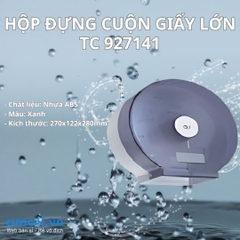 Hộp đựng cuộn giấy lớn bằng nhựa TC 927141 màu xám