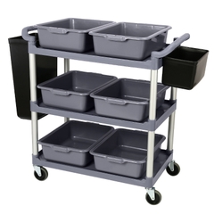 Xe Đẩy Đa Năng 3 Tầng Cỡ Nhỏ 84