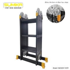 Thang gấp đa năng 4 đoạn SUMIKA SKM 203 Mẫu mới, 1.73 - 3.58 Mét