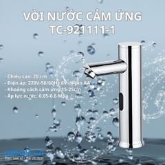 Vòi nước cảm ứng gắn lavabol Model: TC-921111-1