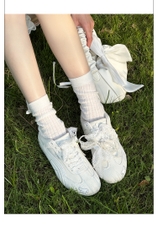 Giày Cat & Sofa Emoji Series White Angel