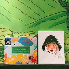 Tranh số hóa VanGogh Lạc trong mơ đã căng khung 40x50cm