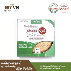 Bánh đa quê gạo nứt & vừng rang