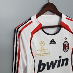 Retro Ac Milan 2006/2007 Tay Dài ( Sân Khách )