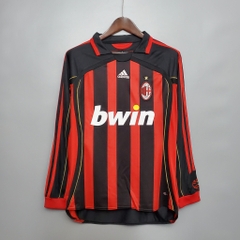 Retro Ac Milan 2006/2007 Tay Dài ( Sân Nhà )