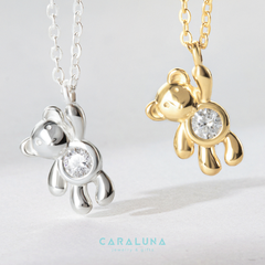 Lắc Tay Bạc 925 Gấu Dễ Thương Đính Đá - Lovely Bear - VYB32